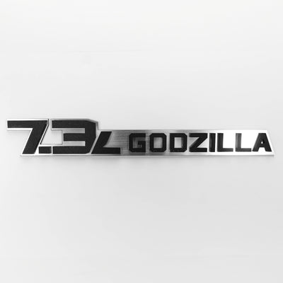 7.3L Godzilla Badge Pair