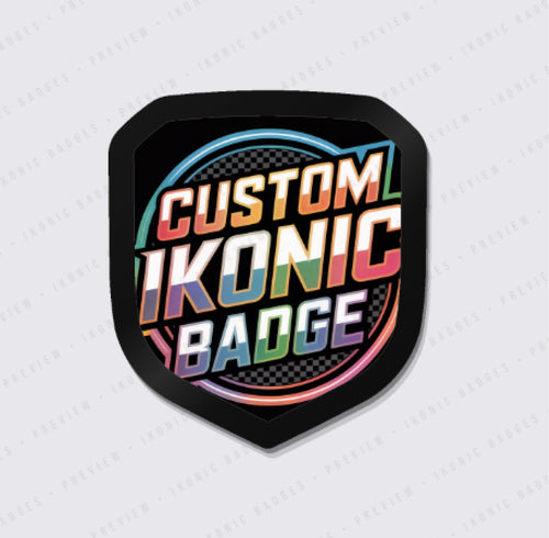 Fully Custom Shield Badge - AI Generated - Fits 2013-2018 Dodge® Ram® Grille -1500, 2500, 3500