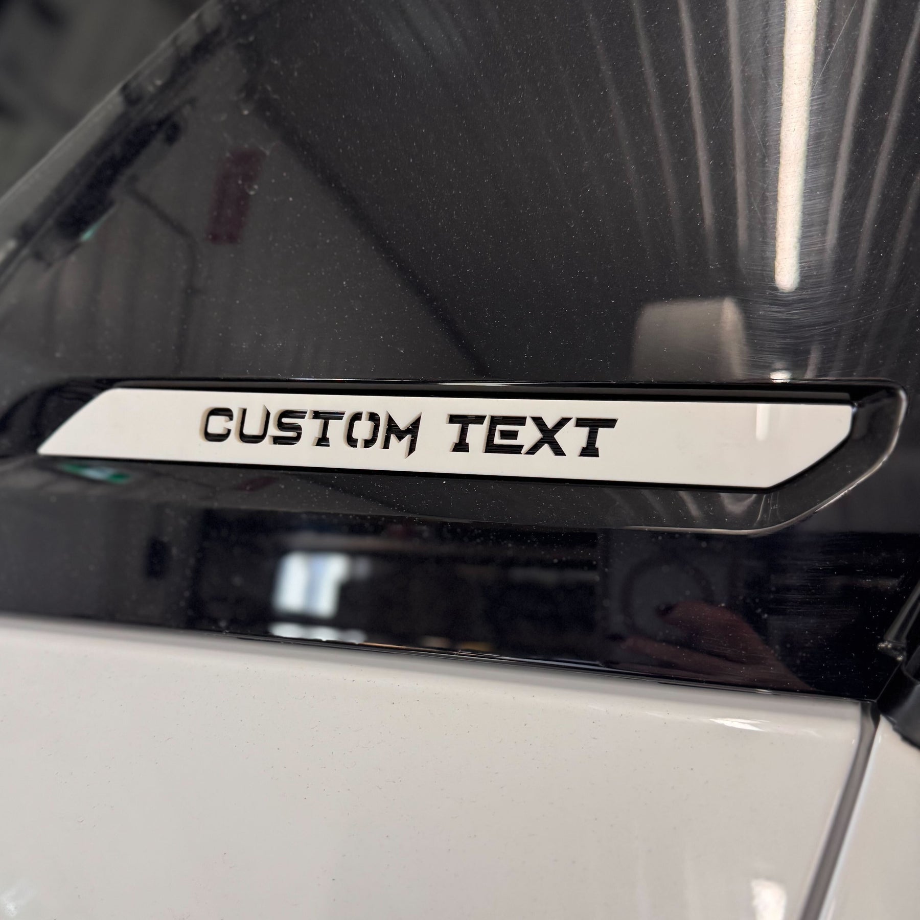 Custom Text - Rear Quarter Panel Text Overlay - Fits 2021+ Bronco® Sport