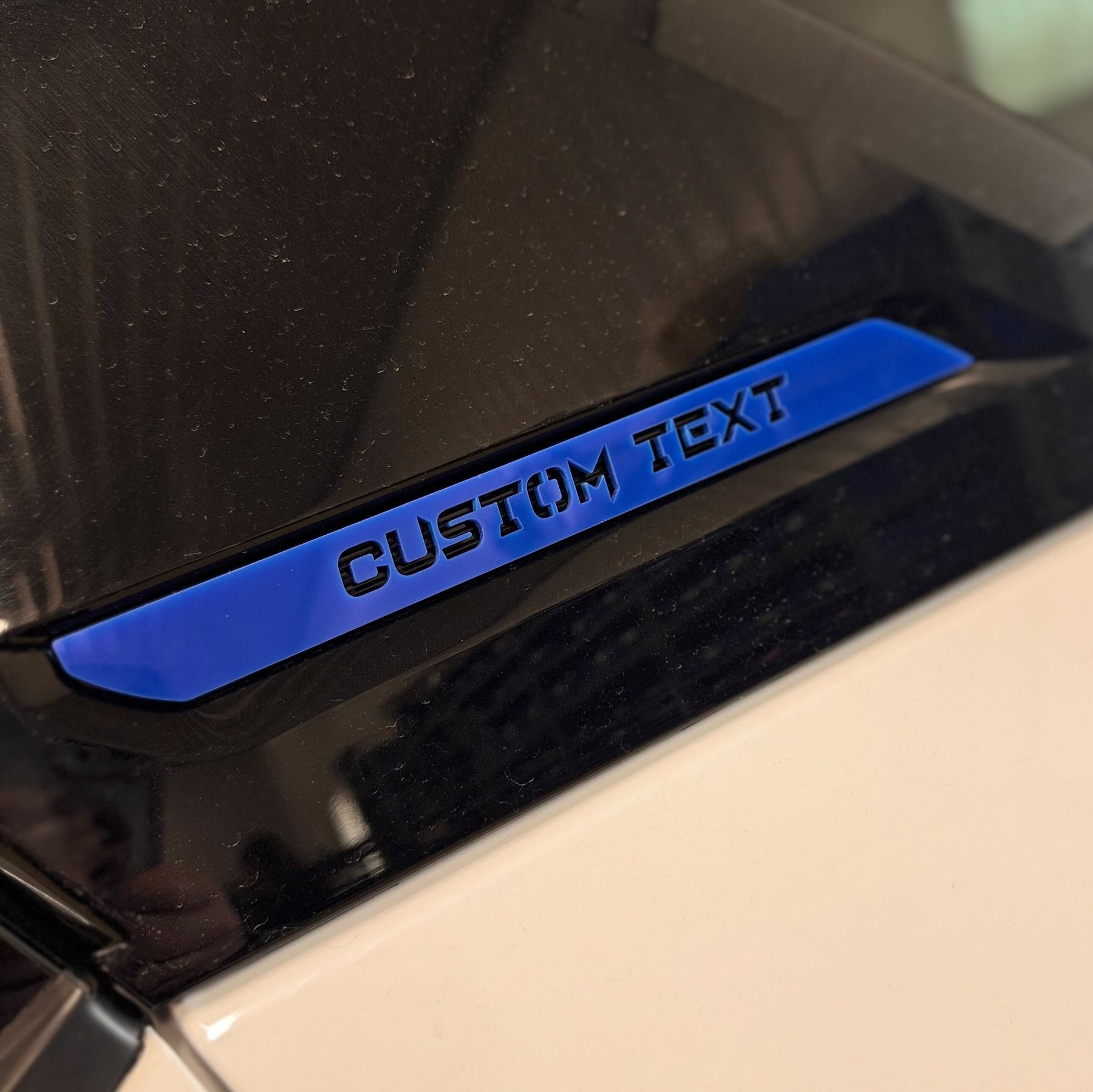 Custom Text - Rear Quarter Panel Text Overlay - Fits 2021+ Bronco® Sport
