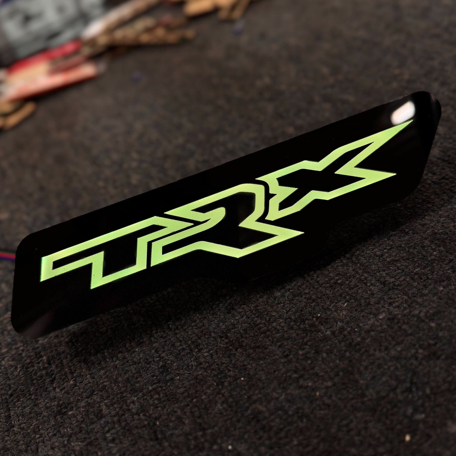 TRX® RGB LED Grille Badge - Officially Licensed Product - Smoked LED Diffusing