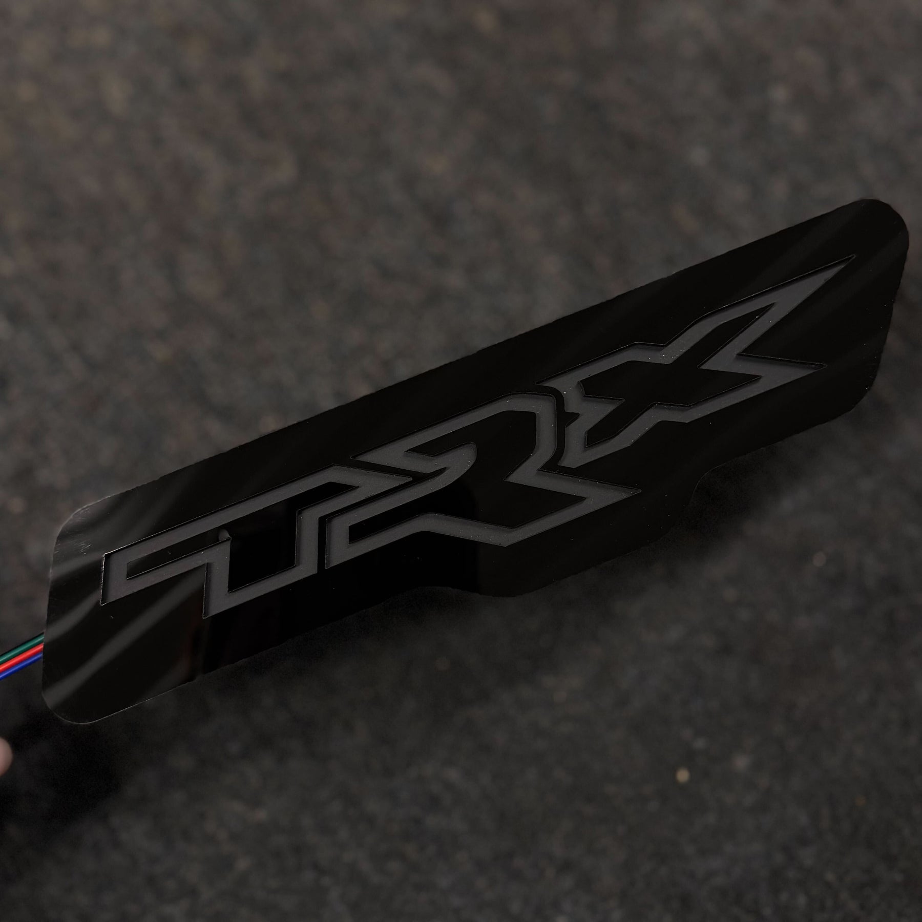 TRX® RGB LED Grille Badge - Officially Licensed Product - Smoked LED Diffusing