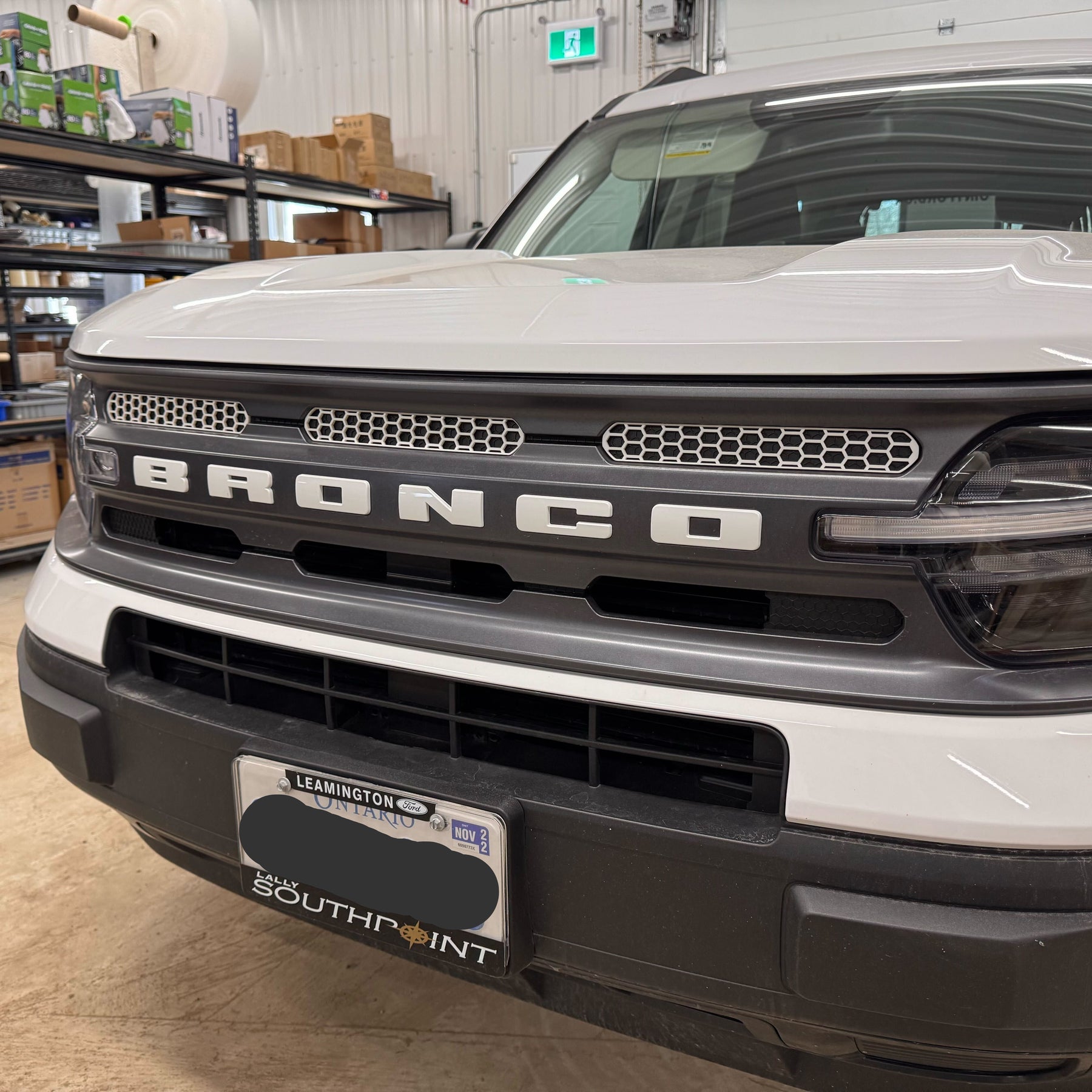 Honeycomb Grill Inserts - Fits 2021+ Bronco Sport® - Multiple Colors Available