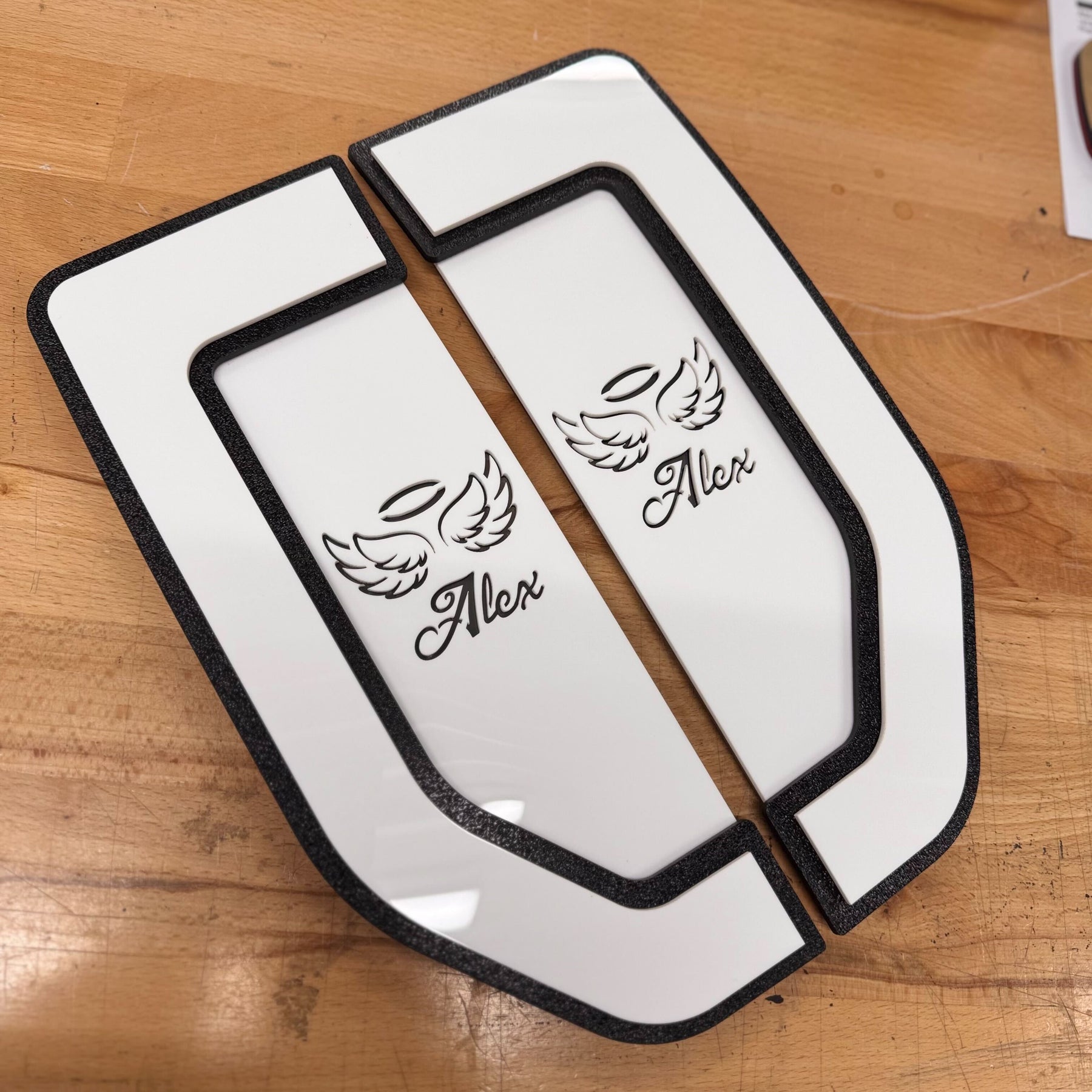 Fully Custom Fender Badges - Upload Your Own - Fits 2017-2022 Super Duty® - F250, F350, F450
