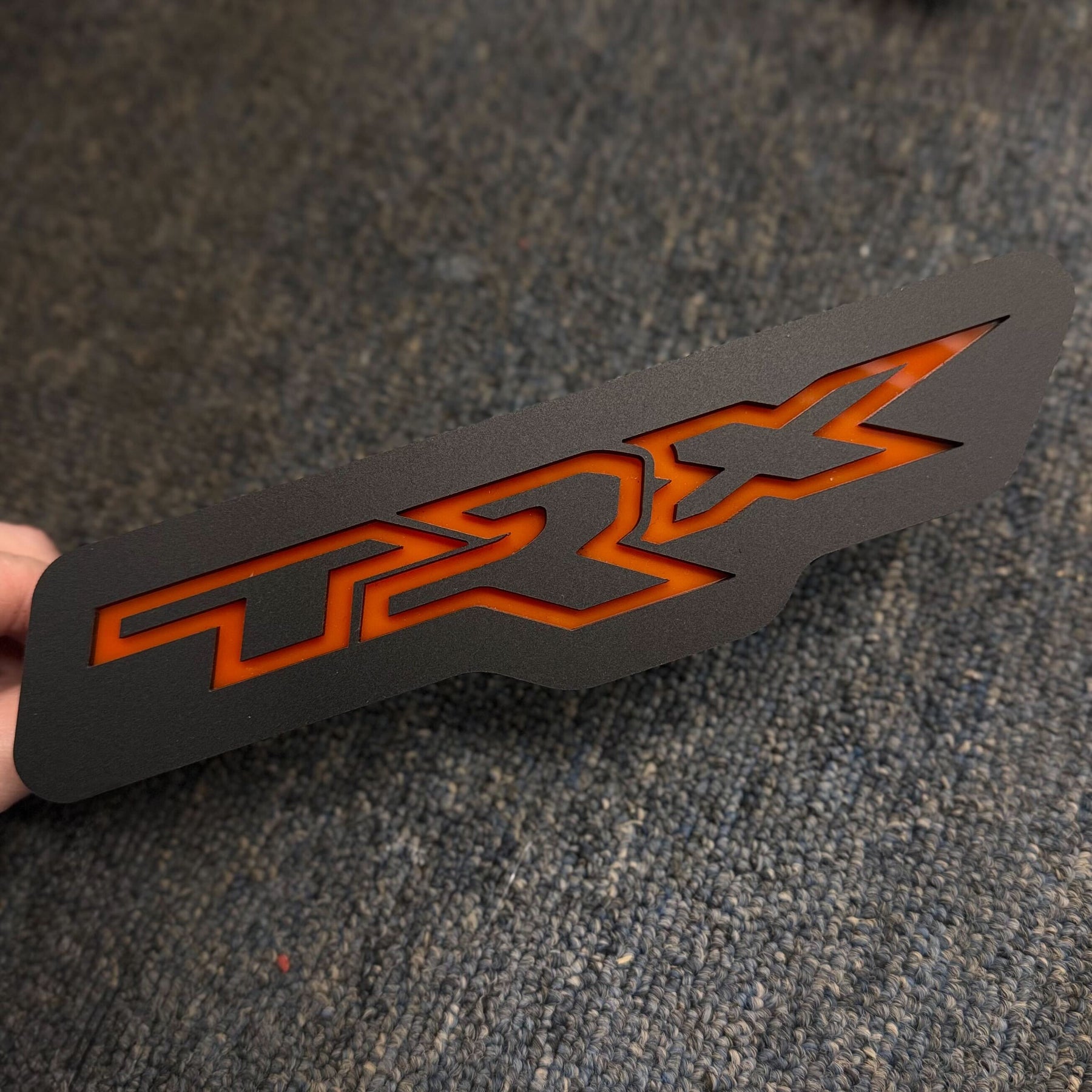 TRX® LED Grille Badge - Officially Licensed Product - Light LED Diffusion