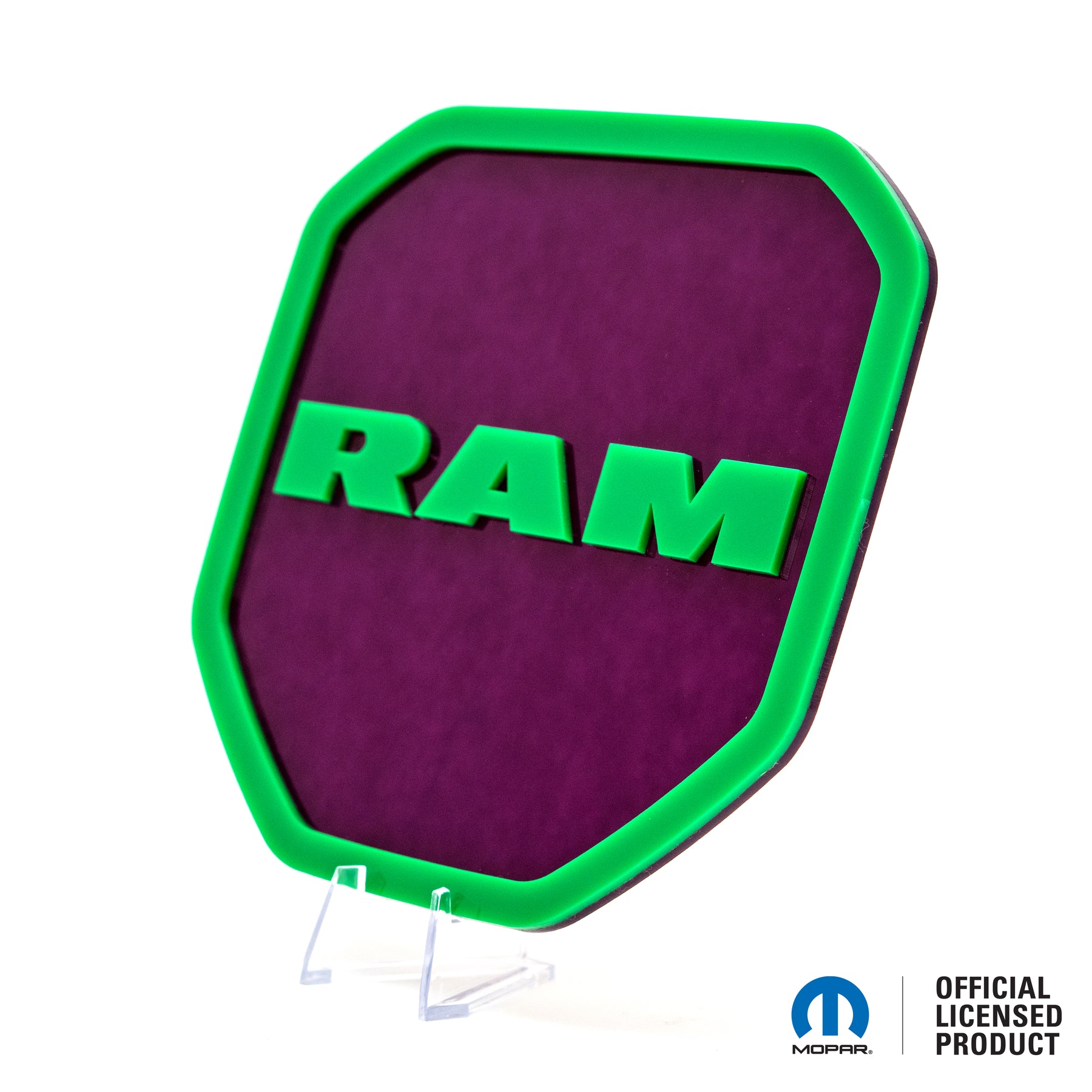 RAM® TAILGATE BADGE - FITS 2019+ DODGE® RAM® TAILGATE -1500, 2500, 3500 - Choose your Colors - Officially Licensed Product