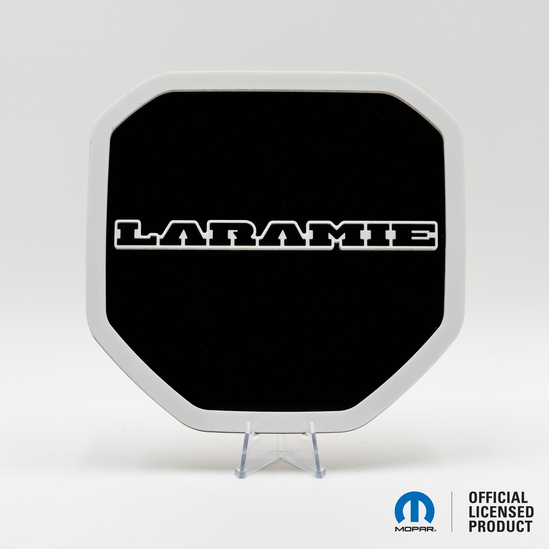 RAM® Laramie® TAILGATE BADGE - FITS 2019+ DODGE® RAM® TAILGATE -1500, 2500, 3500 - Choose your Colors - Officially Licensed Product