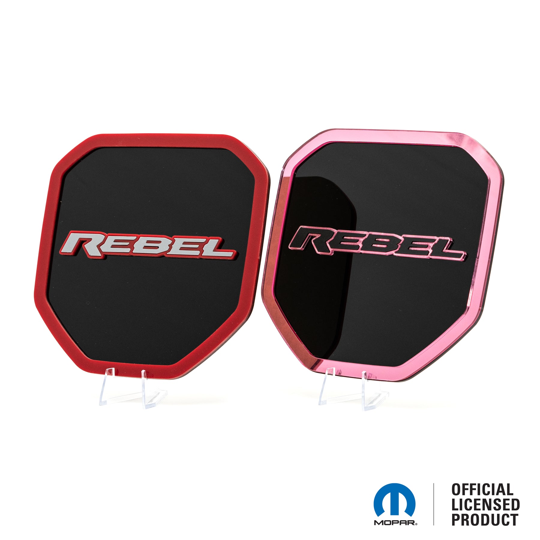RAM® Rebel® TAILGATE BADGE - FITS 2019+ DODGE® RAM® TAILGATE -1500, 2500, 3500 - Choose your Colors - Officially Licensed Product