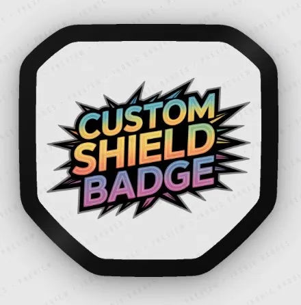 Fully Custom Shield Badge - AI Generated - Fits 2019+ Dodge® Ram® Tailgate -1500, 2500, 3500