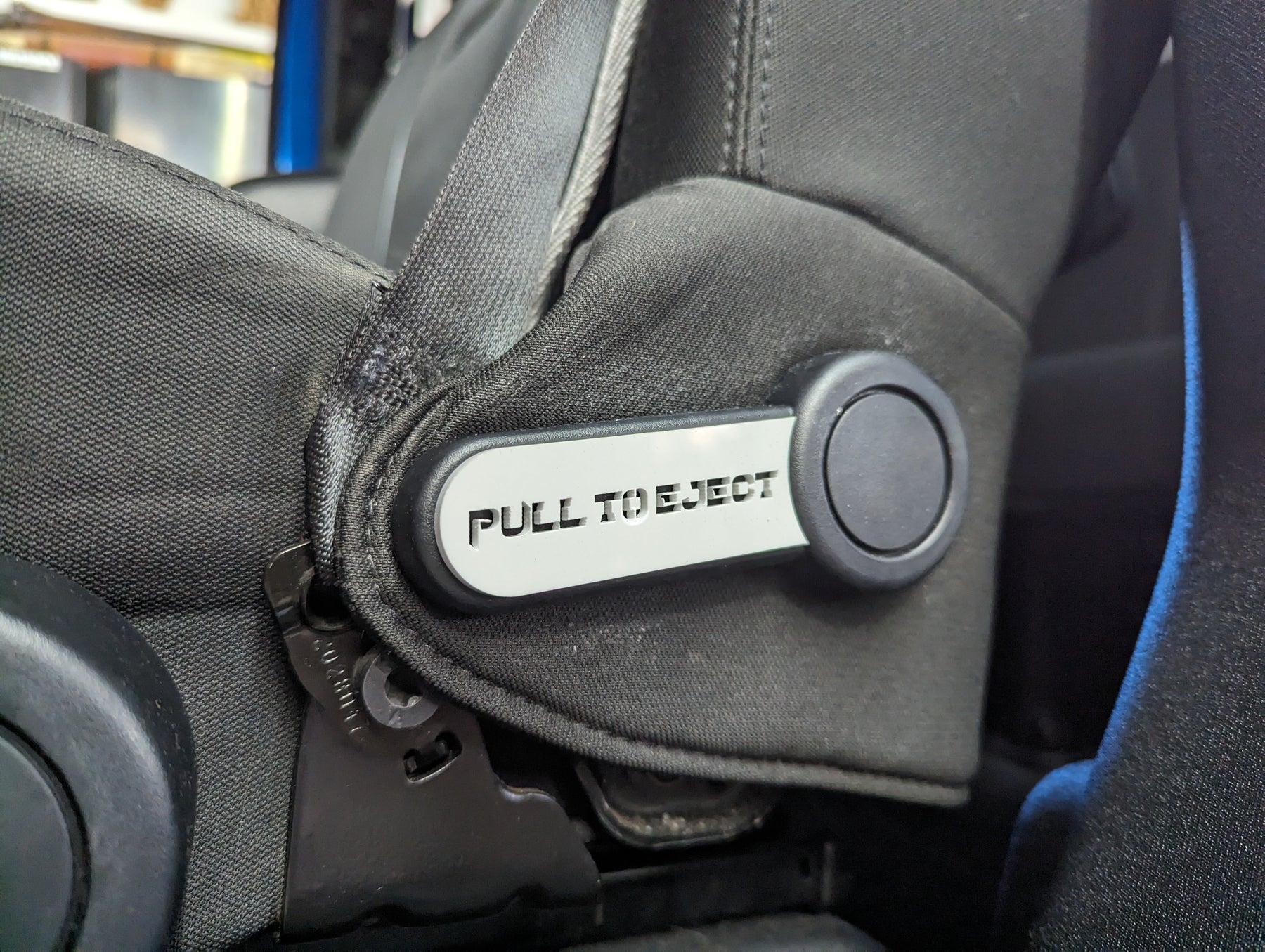 Revêtement de levier de siège supérieur - Texte personnalisé - Compatible avec Jeep® Wrangler®