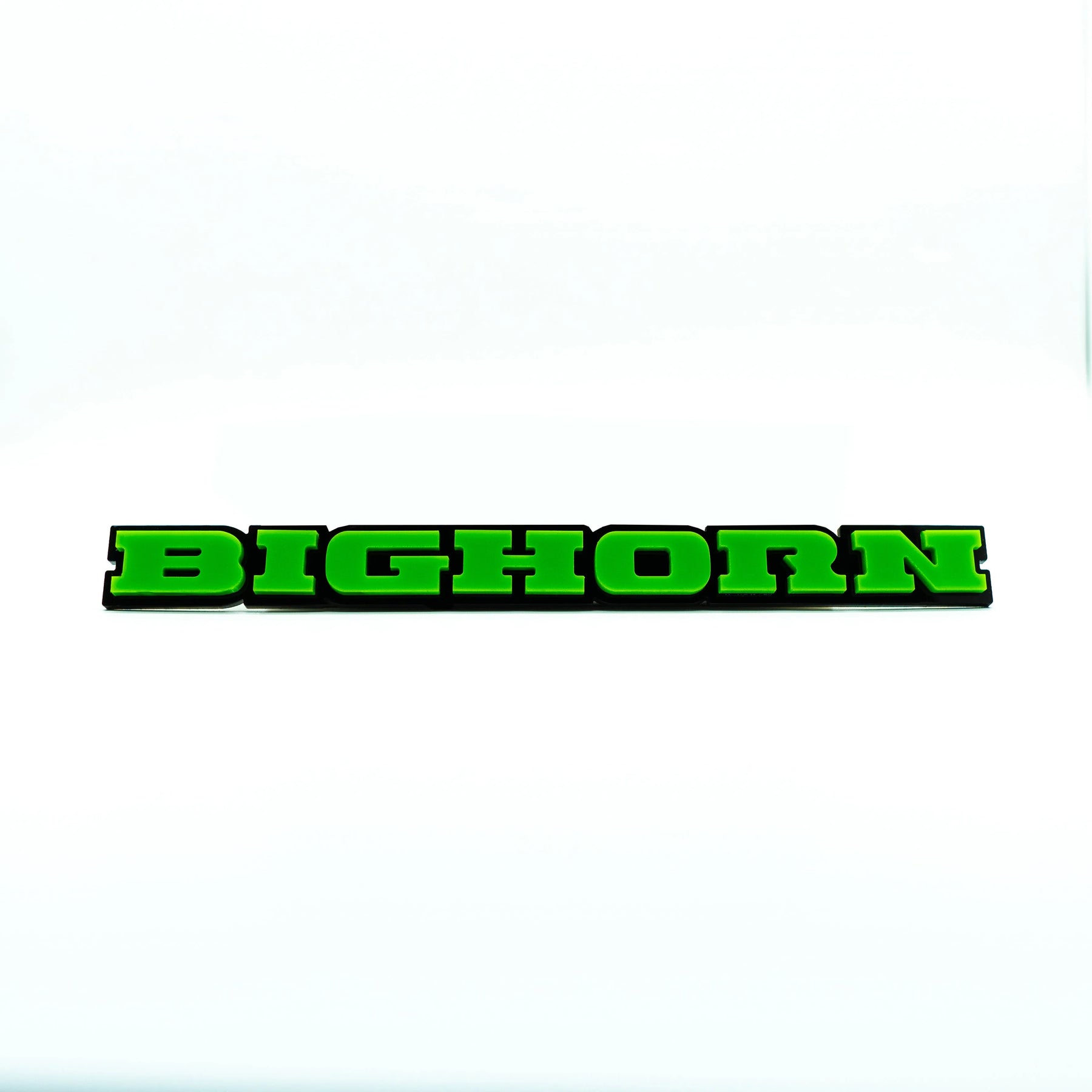 Badge de camion double couche personnalisé Bighorn® - Plusieurs couleurs disponibles - Produit sous licence officielle