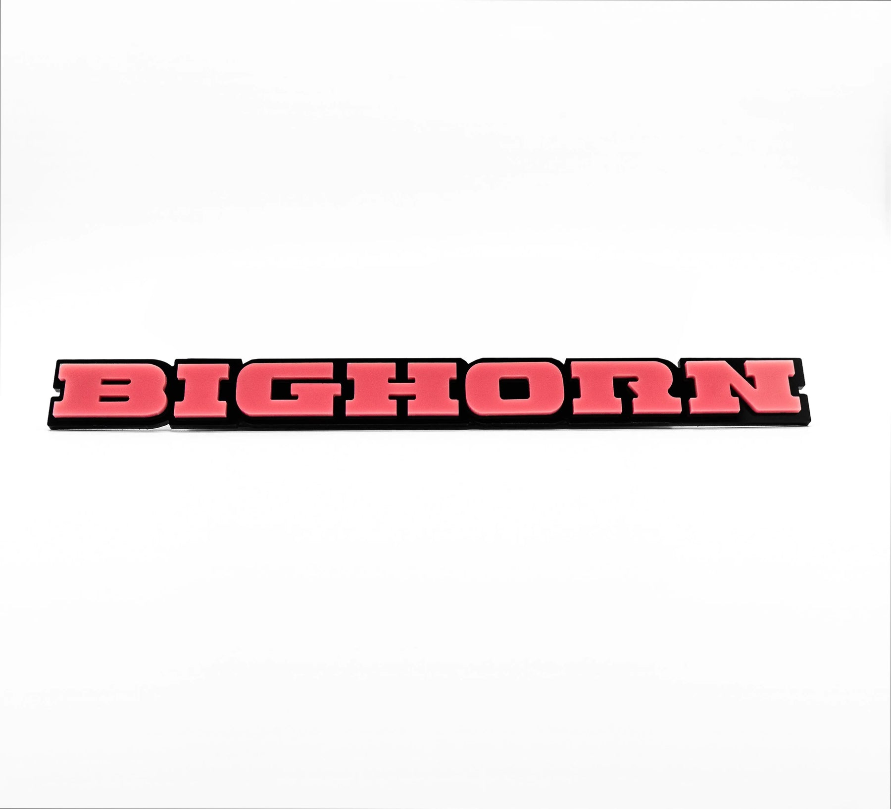 Badge de camion double couche personnalisé Bighorn® - Plusieurs couleurs disponibles - Produit sous licence officielle
