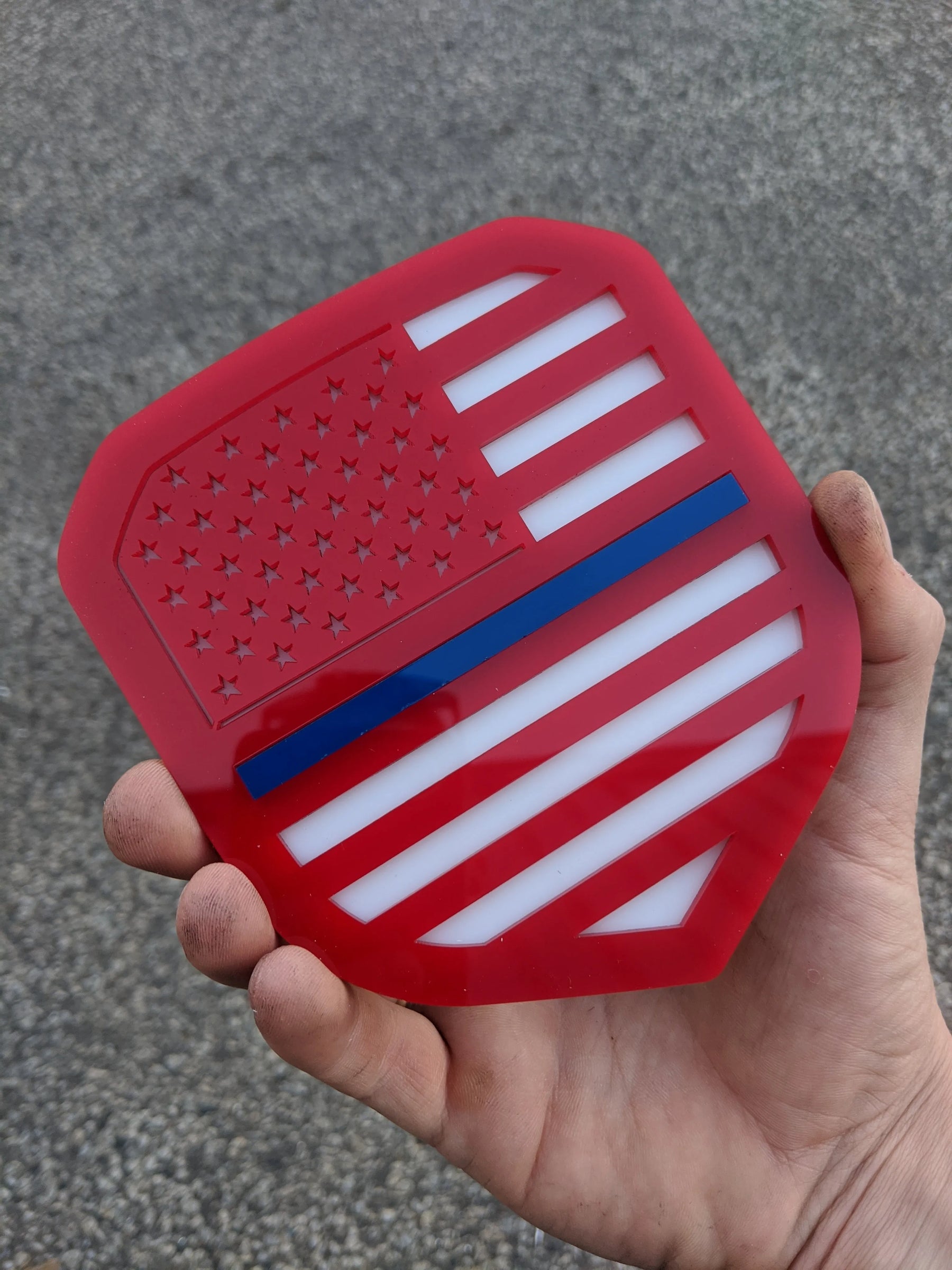 Badge PERSONNALISÉ - Compatible avec les calandres Dodge® Ram® 2013-2018 -1500, 2500, 3500 - Téléchargez le vôtre
