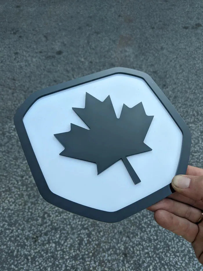 Canada Badge - Fits 2019+ (5th Gen) Dodge® Ram® Tailgate -1500, 2500, 3500 - Choose your Colors