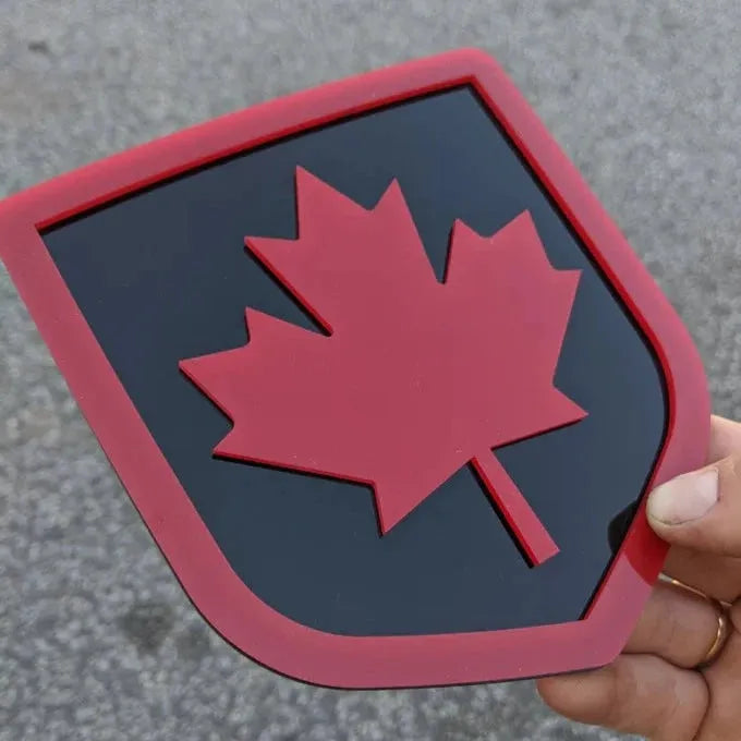 Canada Badge - Fits 2009-2018 Dodge® Ram® Tailgate -1500, 2500, 3500 - Choose Your Colors