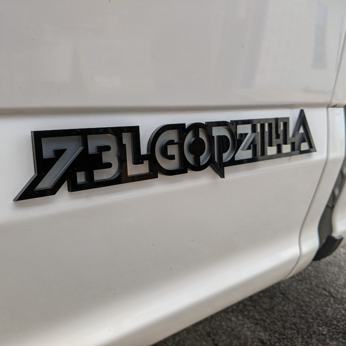 7.3L Godzilla Badges - Universal Fit - Pair