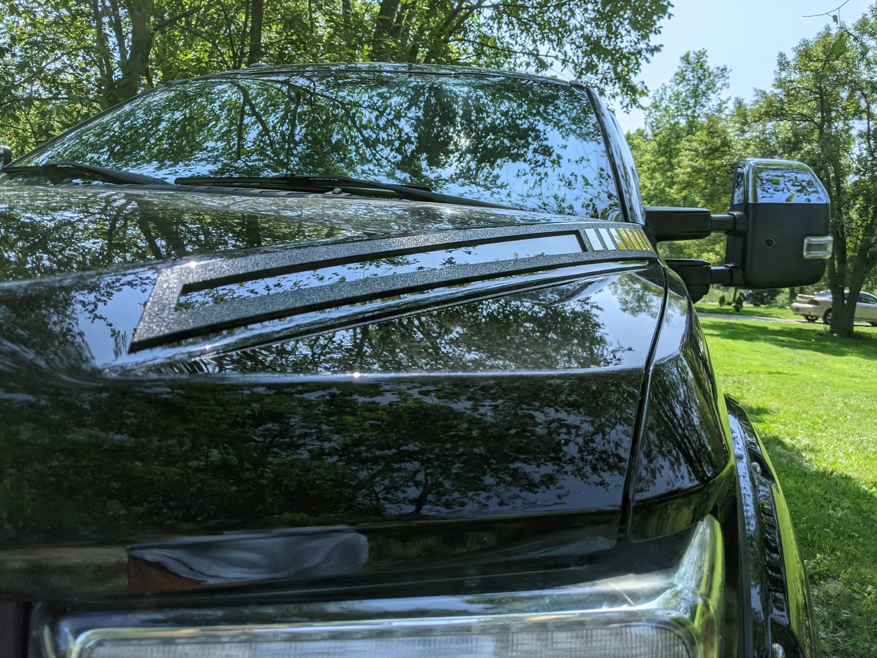 Ensemble de revêtements pour camions Line Style - Compatible avec les modèles Super Duty 2017-2022 - Noir texturé