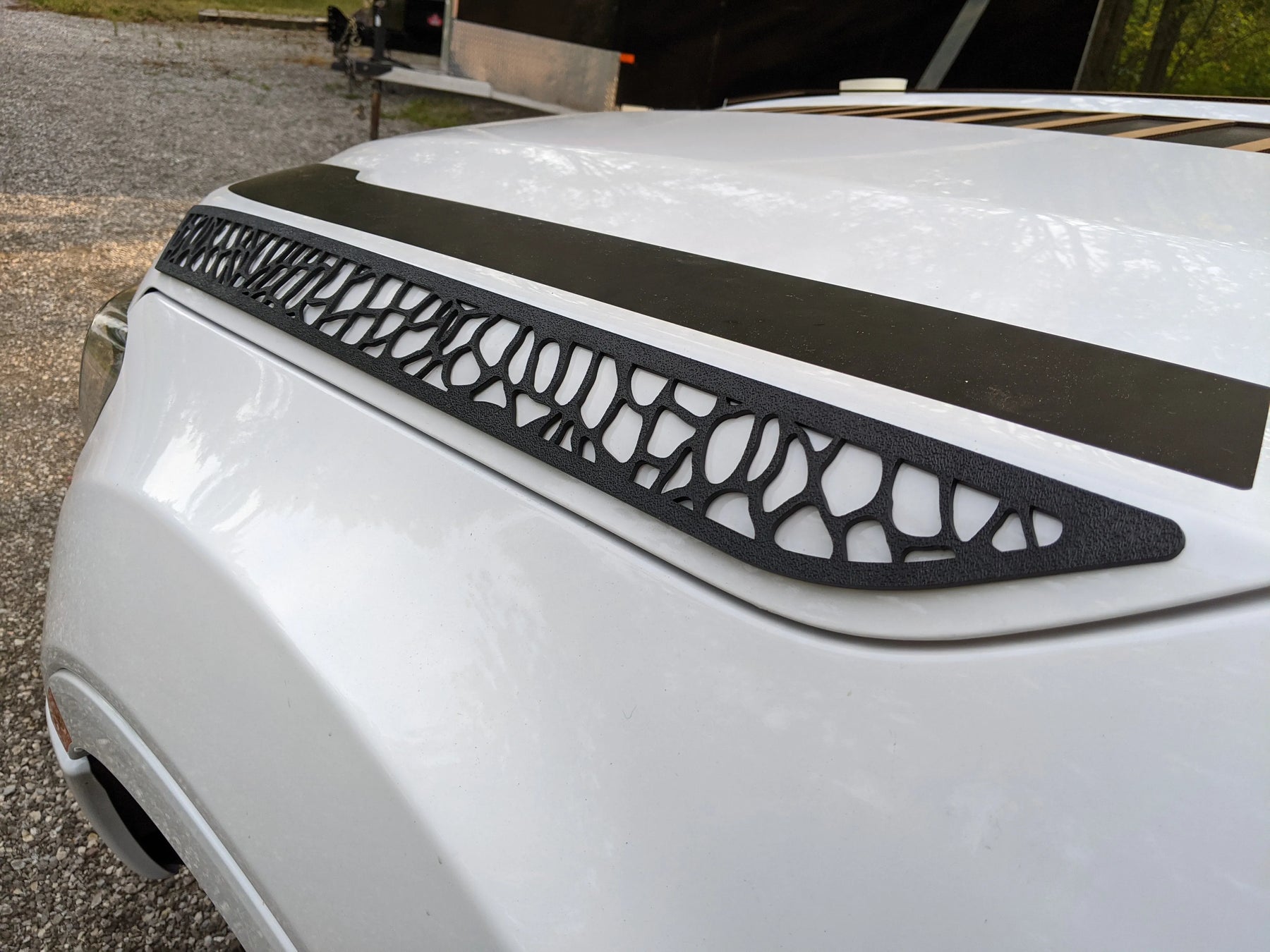 Ensemble de skins pour camions Reptile - Compatible avec Ranger® 2019-2023 - Noir texturé