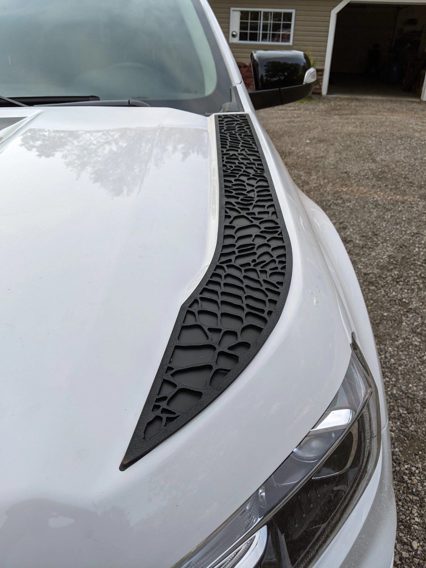 Ensemble de skins pour camions Reptile - Compatible avec Ranger® 2019-2023 - Noir texturé
