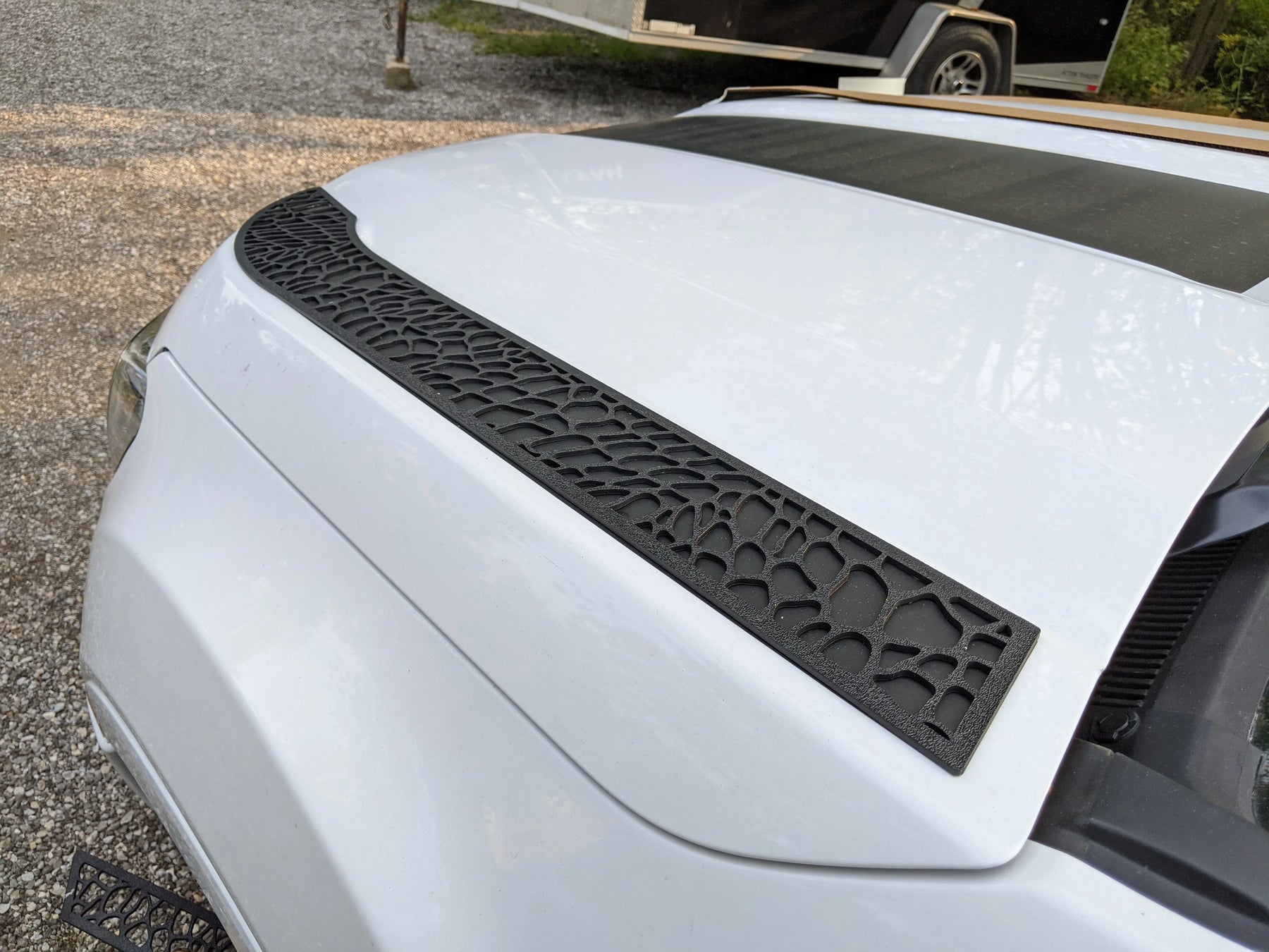 Ensemble de skins pour camions Reptile - Compatible avec Ranger® 2019-2023 - Noir texturé