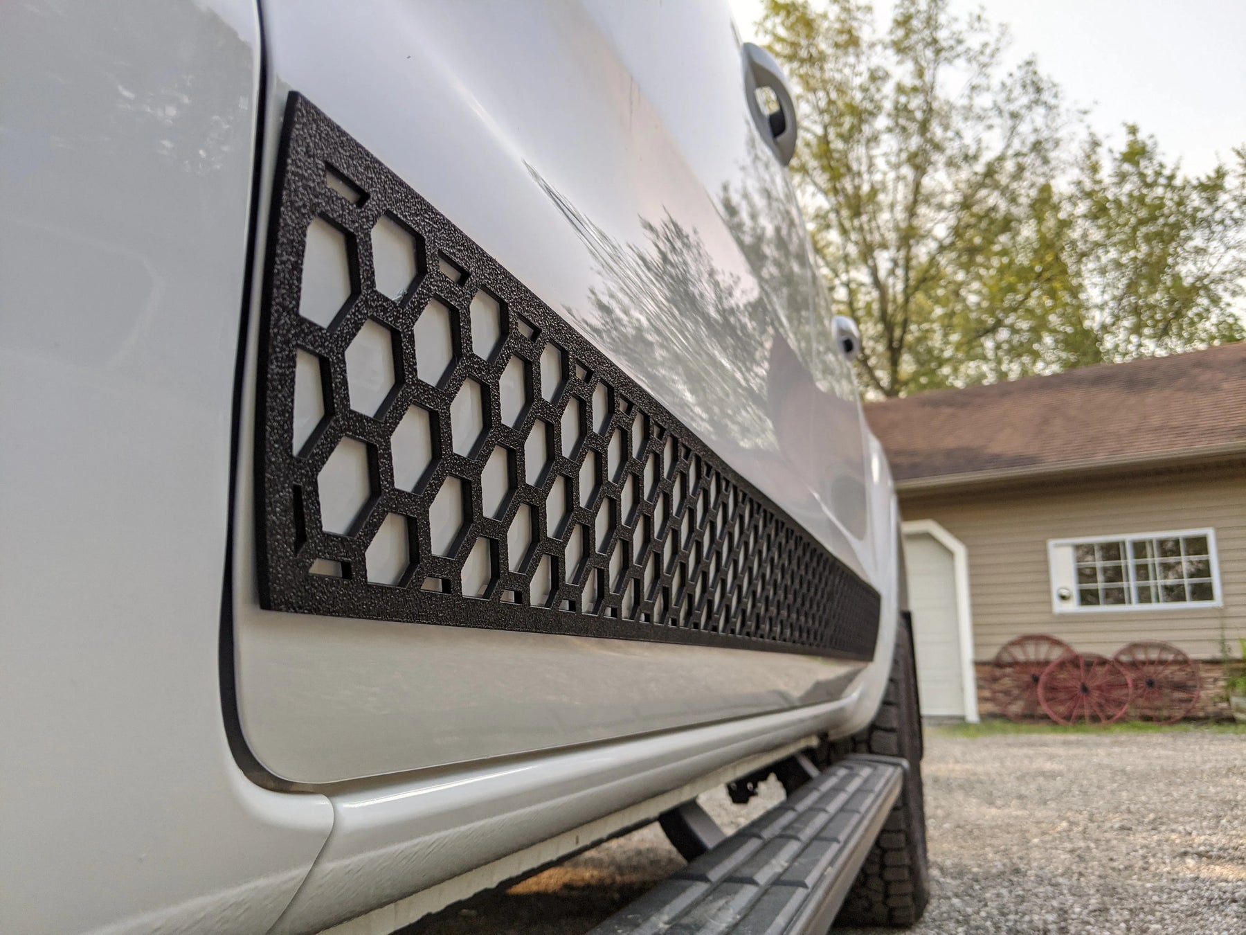 Ensemble de revêtements de camion en nid d'abeille - Compatible avec Ranger® 2019-2023 - Noir texturé