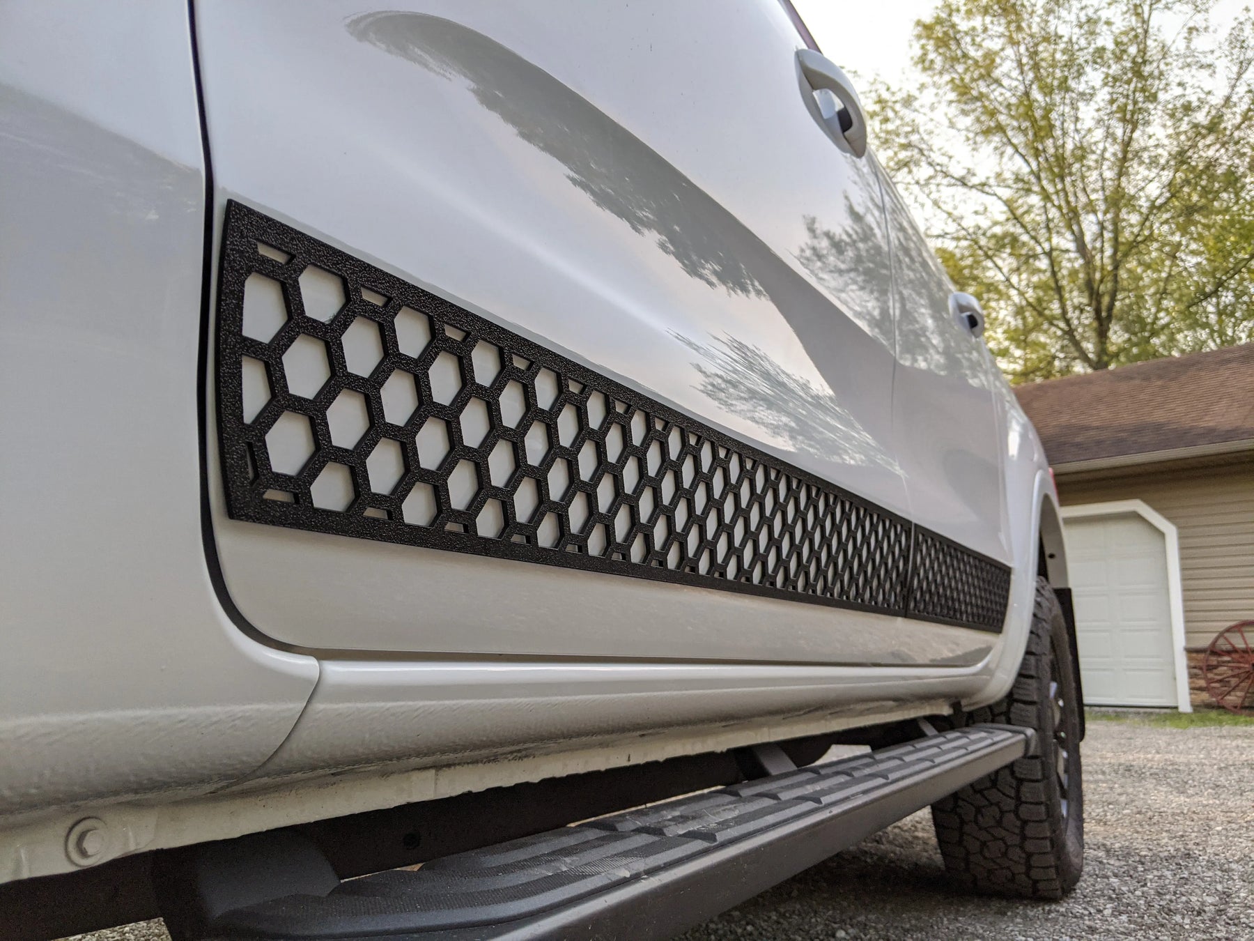 Ensemble de revêtements de camion en nid d'abeille - Compatible avec Ranger® 2019-2023 - Noir texturé