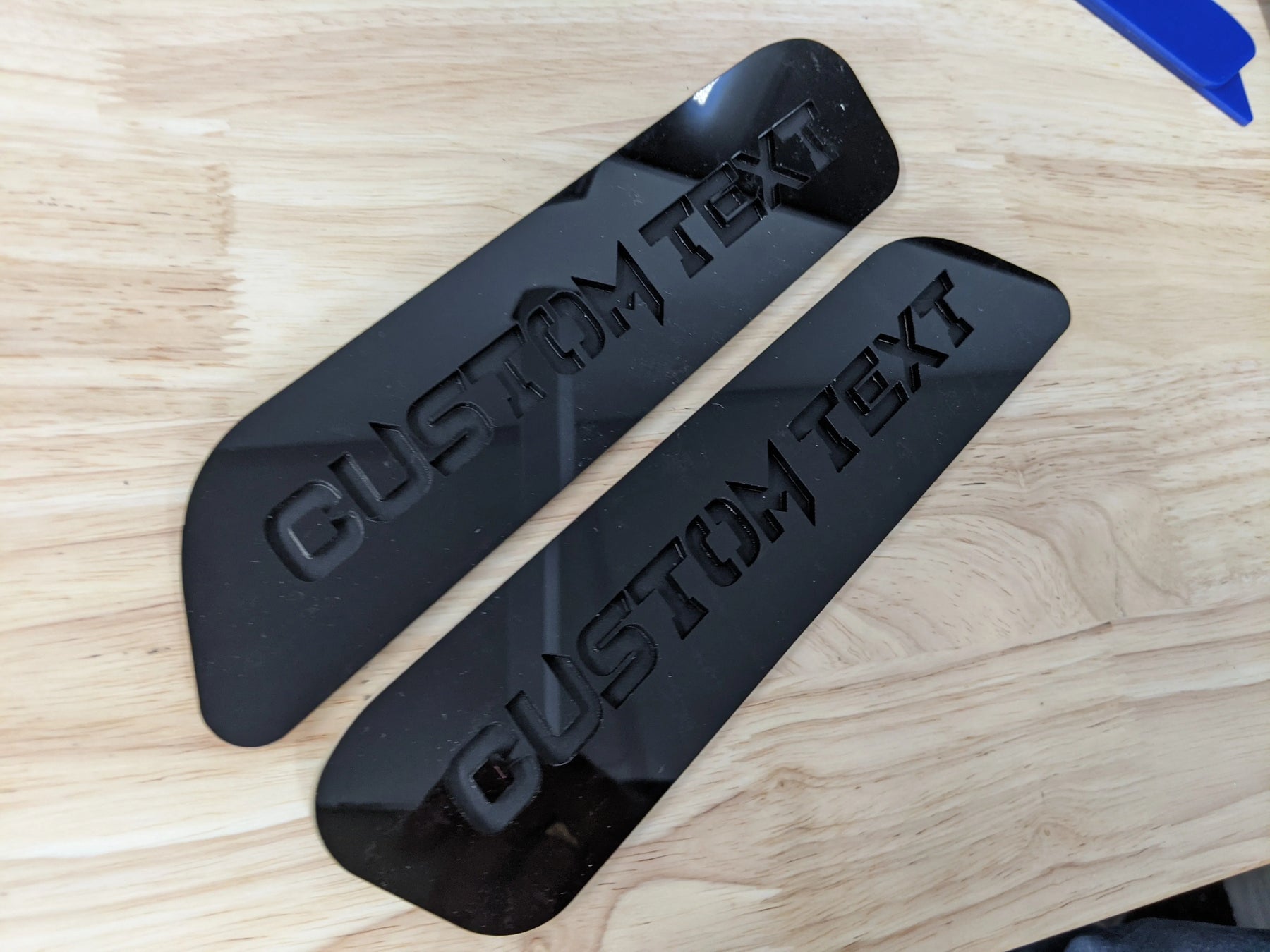 Custom Text Hood Badges - Fits 2019-2025 Ram 1500® - Multiple Colors Available