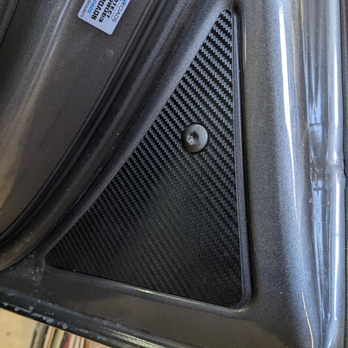 Door Triangle Insert Pair - Fits 2021+ Bronco® (4 Door Only) - Carbon Fiber Pattern