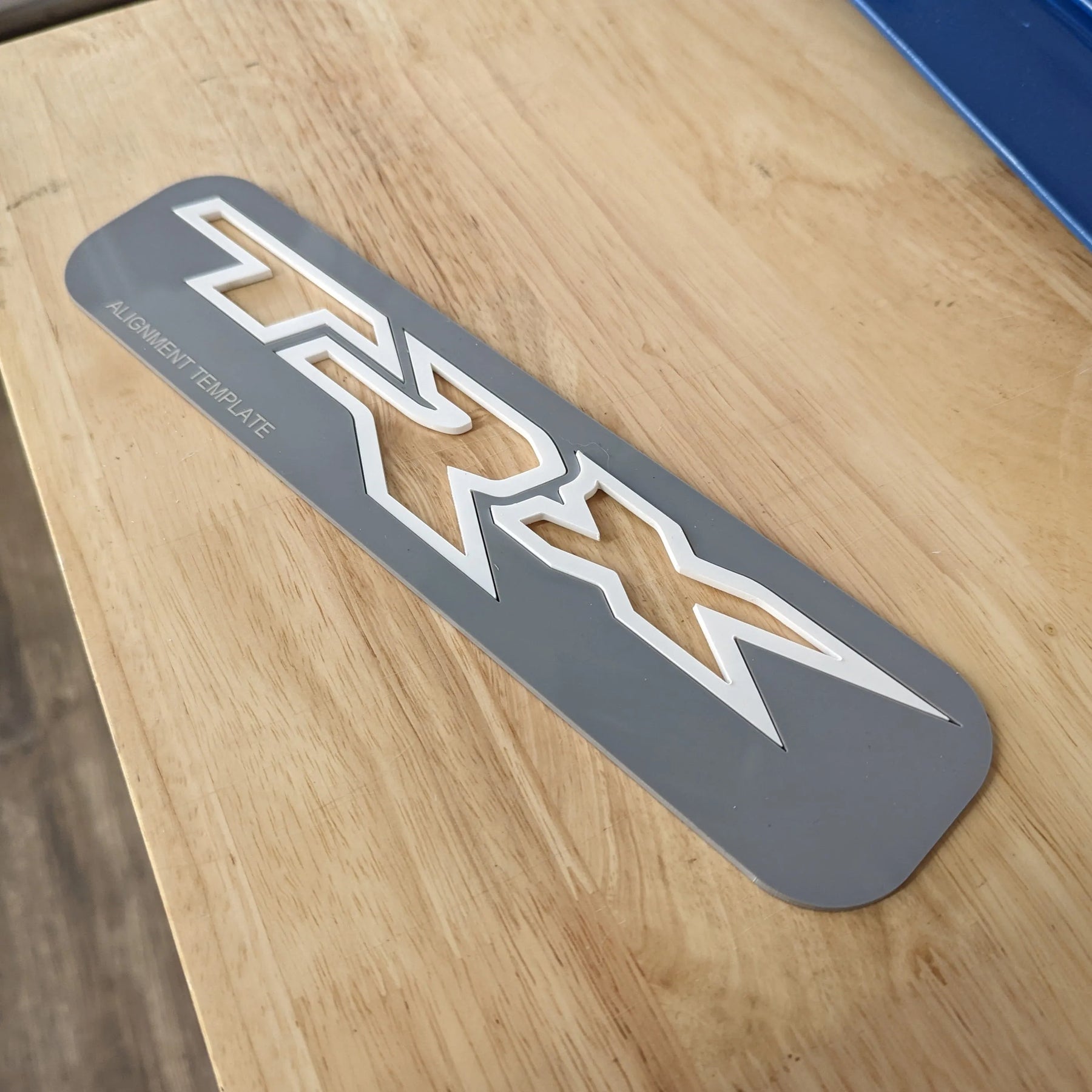TRX® Door/Tailgate Badge - Adhesive Tape Mounting - White - Officially Licensed Product
