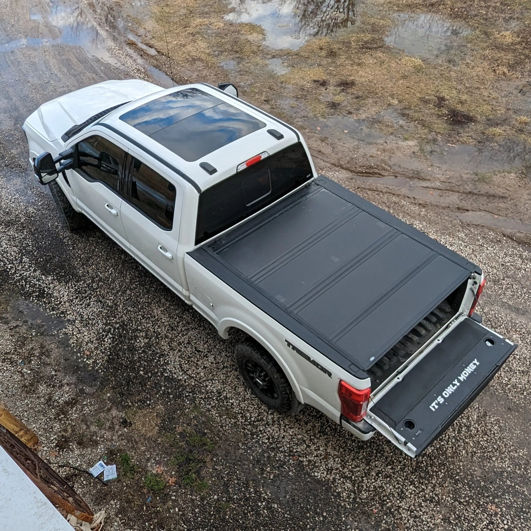 Kit d'accentuation de siège de hayon avec texte personnalisé - Compatible avec Super Duty® 2017-2022