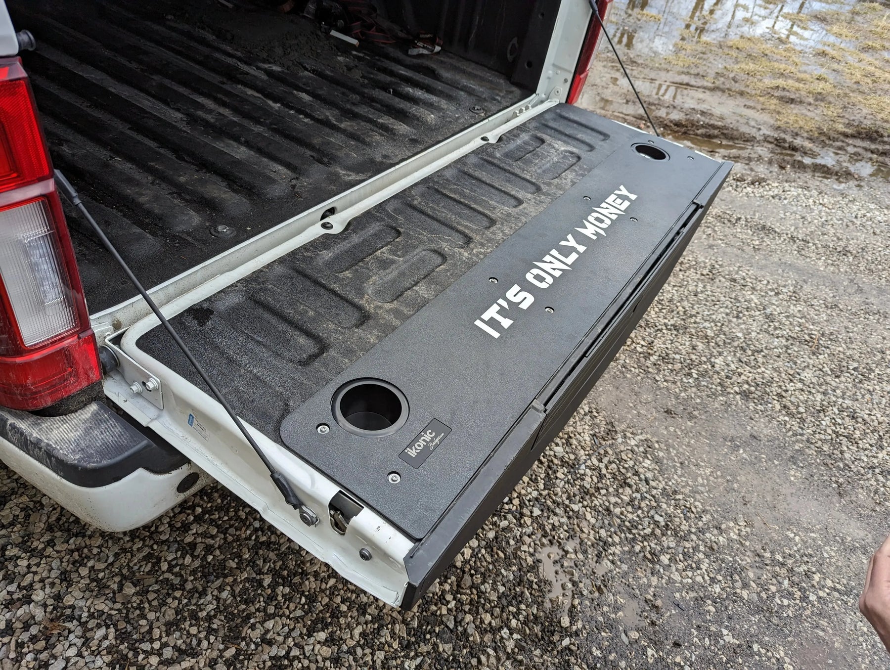 Kit d'accentuation de siège de hayon avec texte personnalisé - Compatible avec Super Duty® 2017-2022