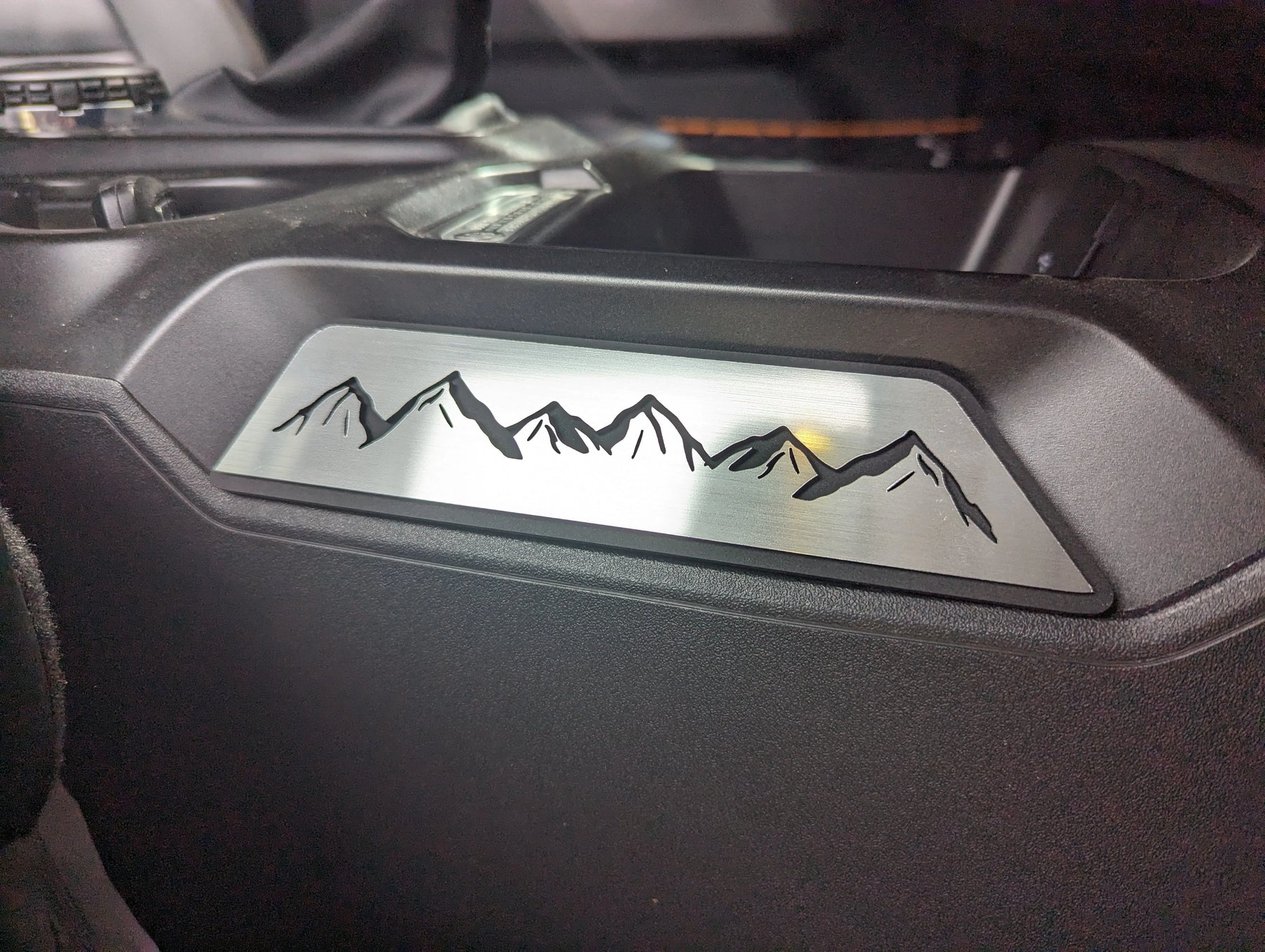 Badge de suppression de poignée de maintien passager - Compatible avec Bronco® 2021+ - Mountain Range
