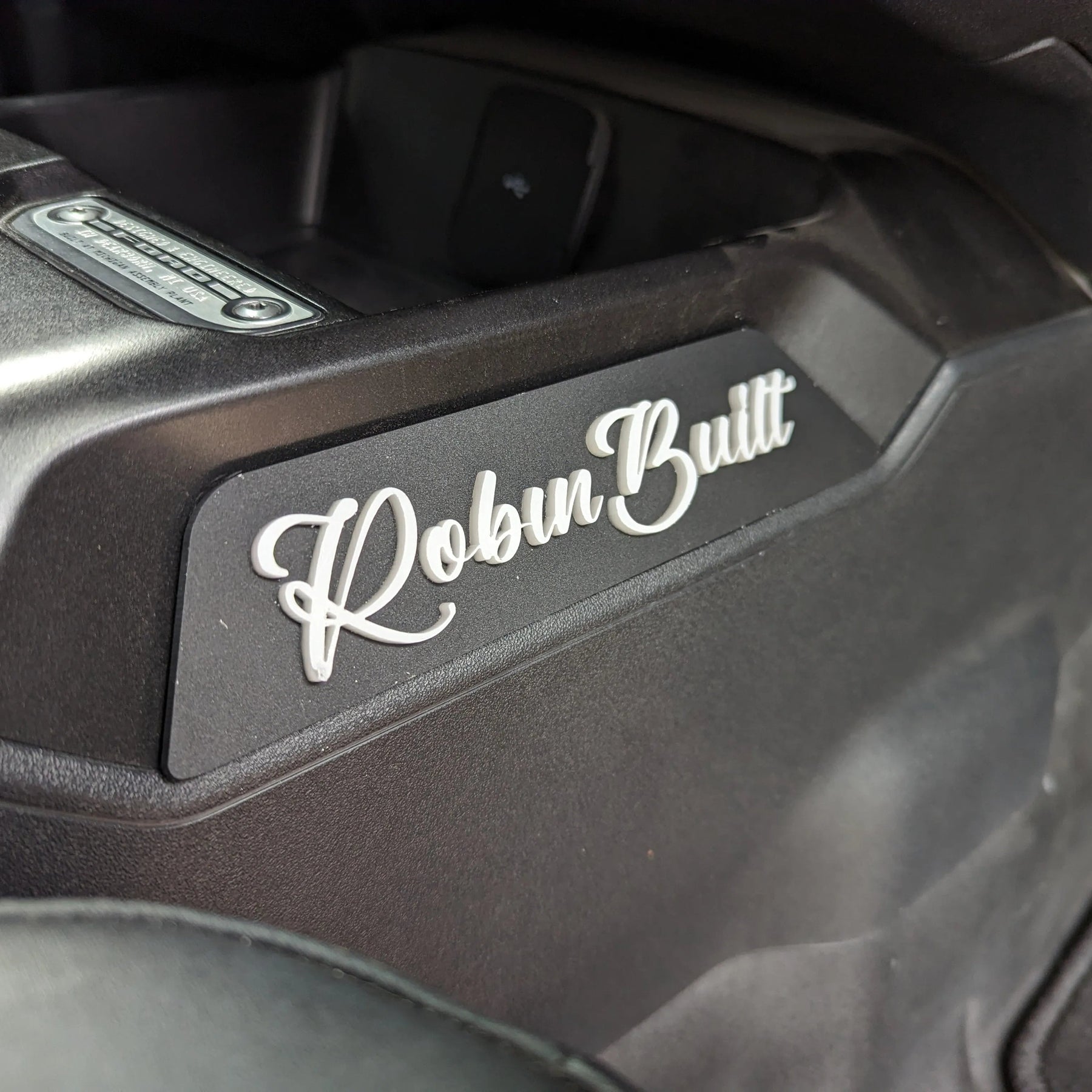 Passenger Grab Handle Delete Badge - Fits 2021+ Bronco® - Custom Text
