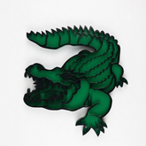 Alligator - Double Layer Universal Badge