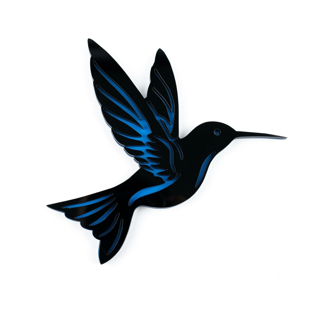Hummingbird - Universal Badge