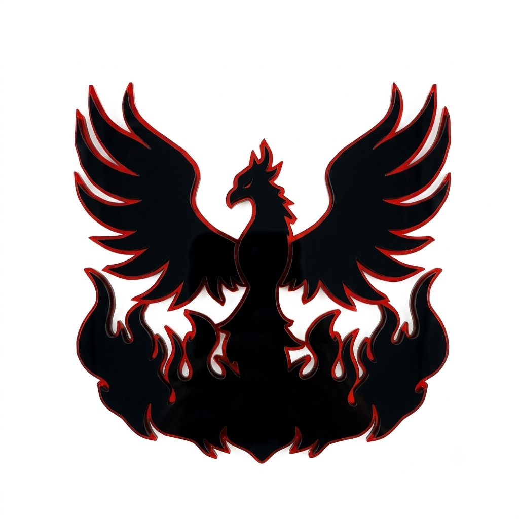 Phoenix Rising - Universal Badge