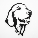 Golden Retriever Double Layer - Universal Badge
