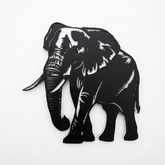 Elephant - Double Layer Universal Badge