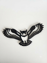 Owl - Double Layer Universal Badge