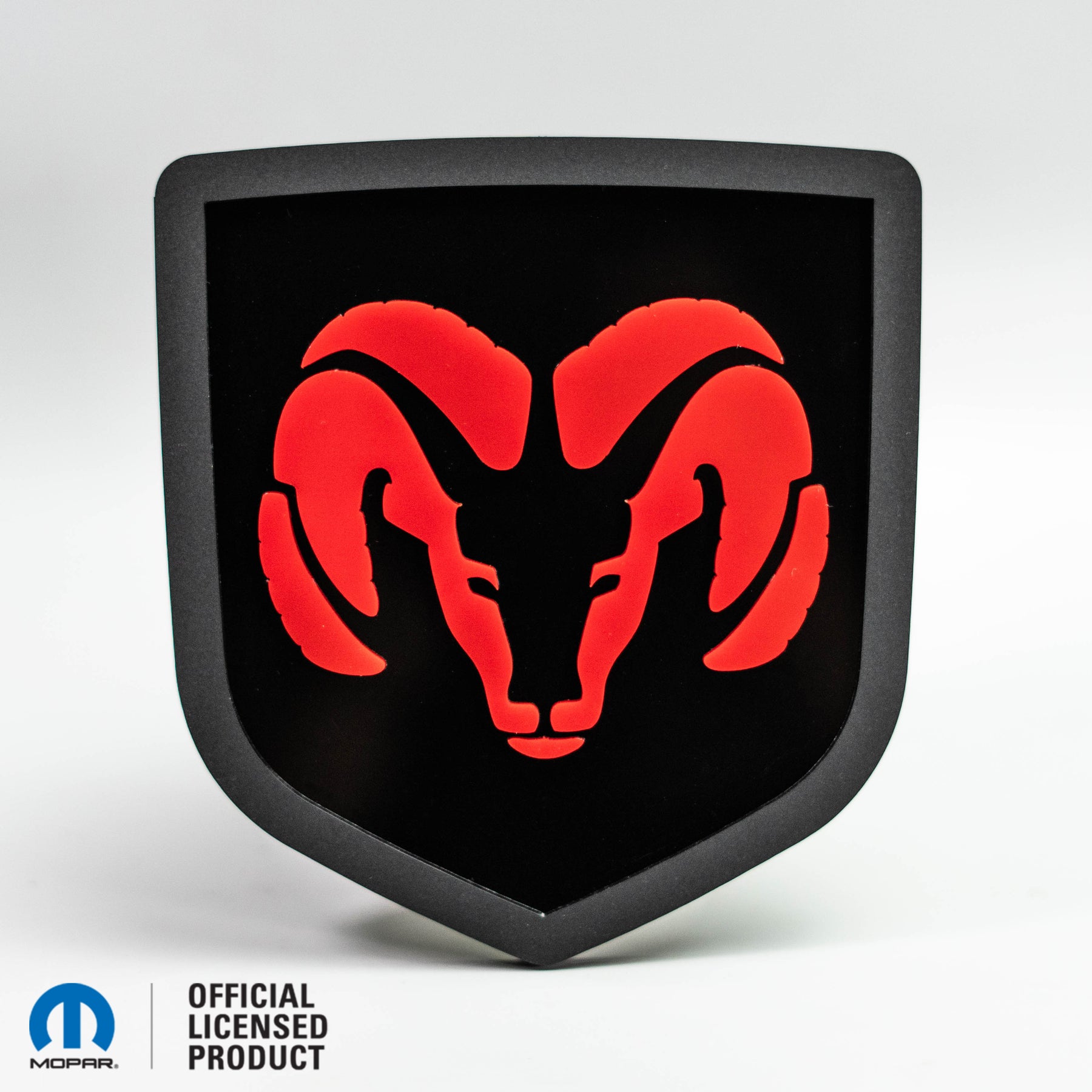 RAM HEAD LOGO TAILGATE BADGE - FITS 2009-2018 DODGE® RAM® TAILGATE -1500, 2500, 3500 - Officially Licensed Product - Choose your Colors