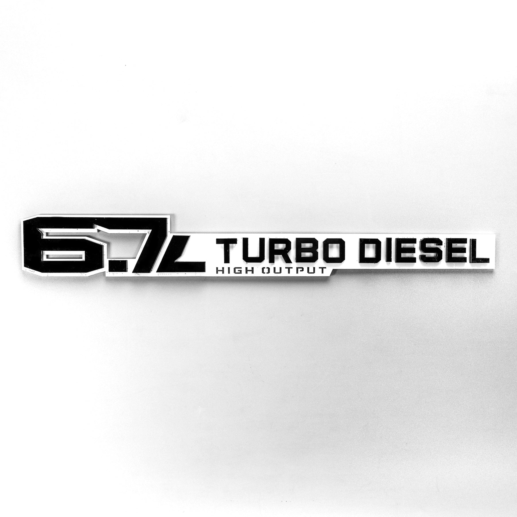 6.7L Turbo Diesel Badge