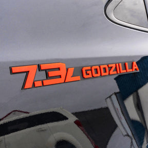 7.3L Godzilla Badge