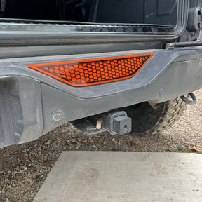 Rear Step Plate - Hex Design - Fits 2021+ Bronco®