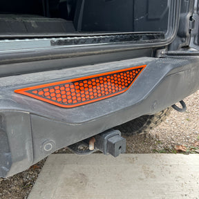 Rear Step Plate - Hex Design - Fits 2021+ Bronco®