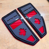 Custom Text Canadian Flag Fender Badge Set - Fits 2022+ Ford® Maverick® - Fully Customizable