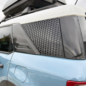 Window Overlay Pair - Hex Pattern - Fits 2021+ Bronco® Sport