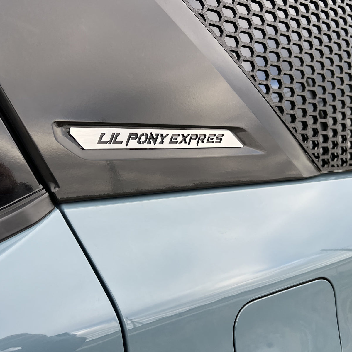 Custom Text - Rear Quarter Panel Text Overlay - Fits 2021+ Bronco® Sport