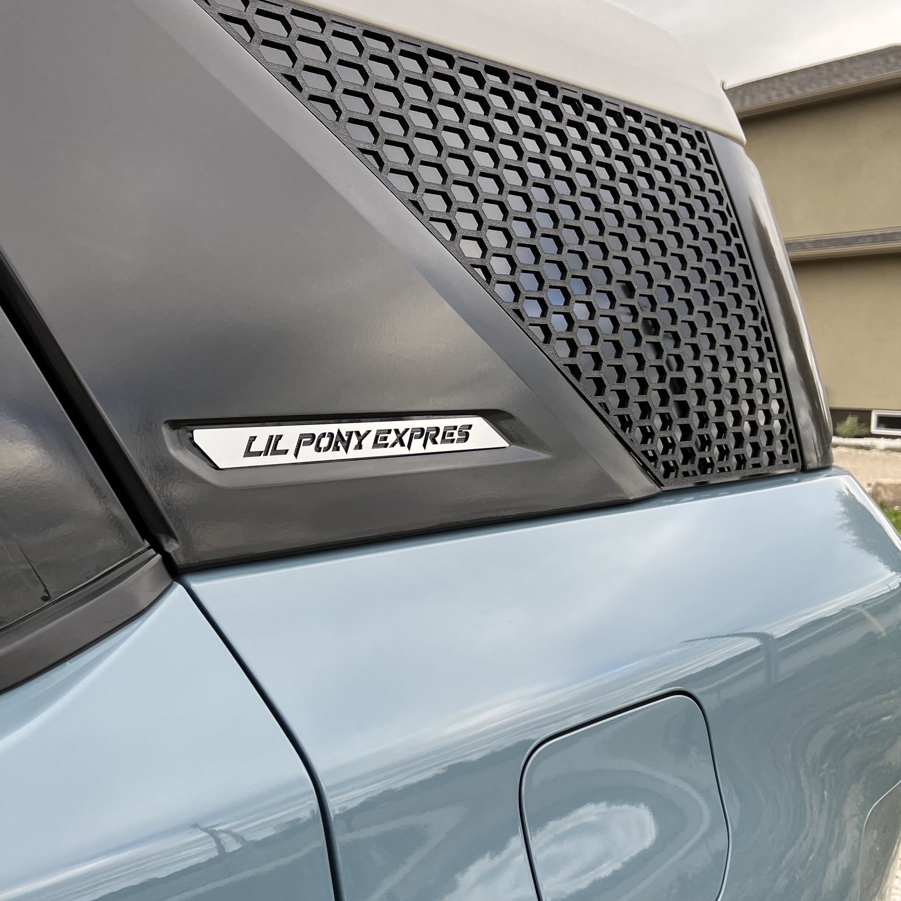 Custom Text - Rear Quarter Panel Text Overlay - Fits 2021+ Bronco® Sport