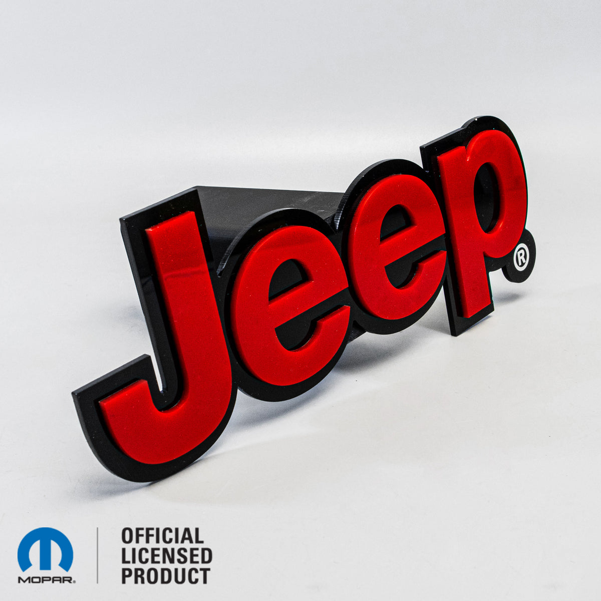 Insert d'attelage JEEP® - Plusieurs couleurs disponibles - Produit sous licence officielle