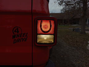 Horseshoe Taillight Overlay - Pair - FITS 2020-2023 JEEP® GLADIATOR®